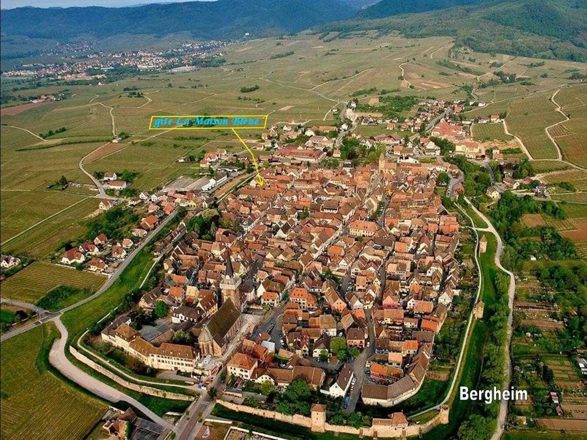 Gite La Maison Bleue Bergheim Εξωτερικό φωτογραφία